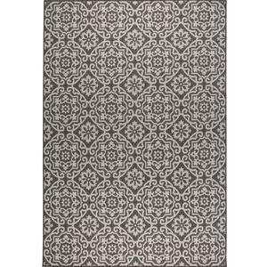 Home Dynamix Area Rugs: Patio Country 6681-480 black-gray: 3' 11" x 5' 2"